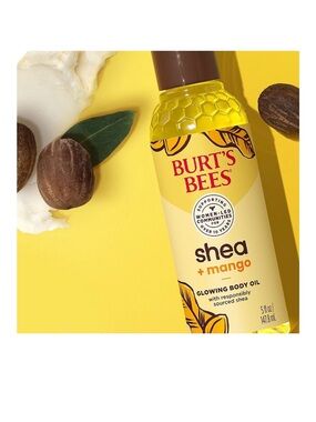 Burt's Bees Shea + Mango Glowing Body Oil - NWOT